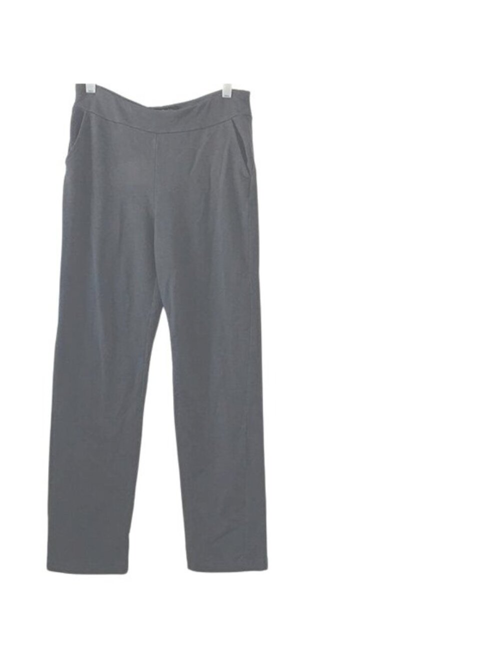Dalia Womens Gray Stretchy Modal Blend Pants S